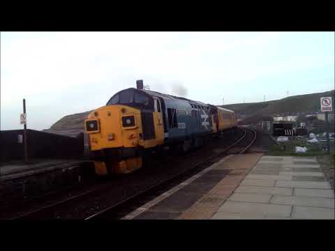 37116 & 37025 on the Cumbrian Coast- 16th & 25th March 2021
