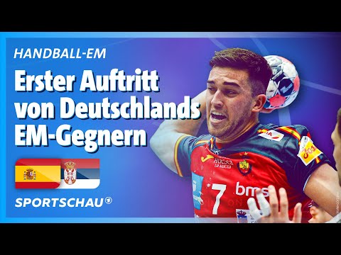 Video Thumbnail: Spanien - Serbien Highlights | Handball-EM 2026 | Sportschau