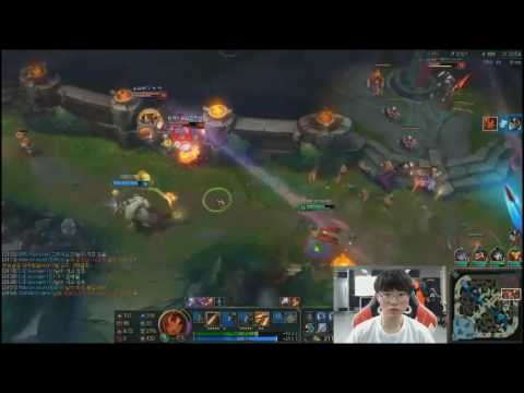 Faker twitch stream || Taliyah highlights || 10/2/17