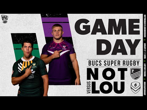 LIVE BUCS SUPER RUGBY | Nottingham vs Loughborough