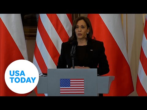 Harris vows 'ironclad' support of NATO amid Ukraine invasion USA TODAY