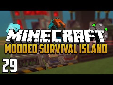 Minecraft: Modded Survival Island - Ep.29 - Upgrades All Round!