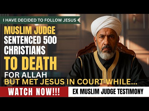 MUSLIM Judge Who Sentenced 500 Christians to Death Hears JESUS Speak While Sentencing a Case | NDE
