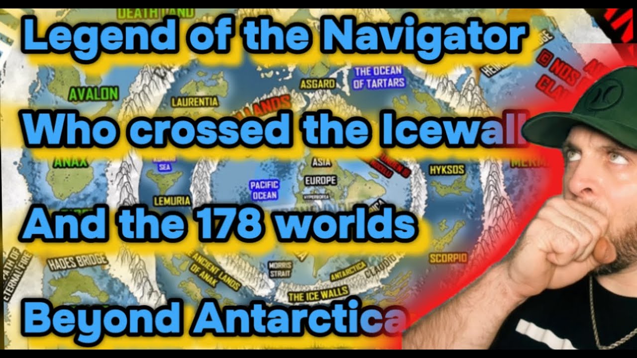 Navigator Who X'd Icewall and the 178 worlds Beyond Antarctica, links to books desc. @NosConfunden