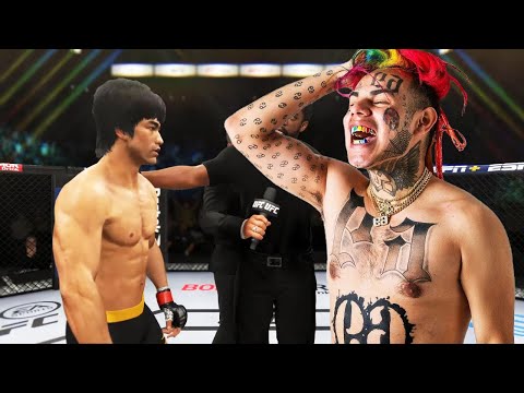 UFC 4 I Bruce Lee vs. Sixnine Raper 6ix9ine (EA Sports UFC 4)
