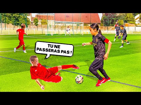 MYRIAM PLAYING HER FIRST MATCH ON THE BIG FIELD! (She scores her first goal?)