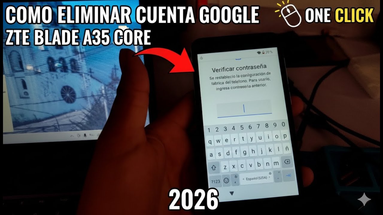 Eliminar Cuenta de Google ZTE Blade A35 Core | One Click | 2026