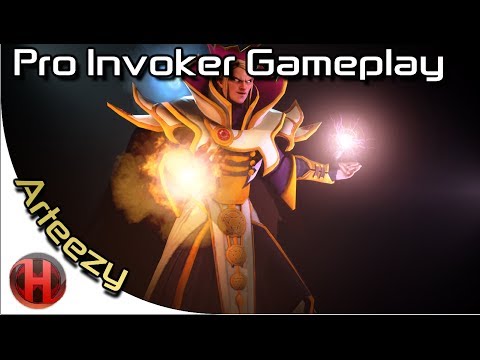 Arteezy Pro Invoker Gameplay Dota 2