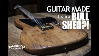 Video thumbnail for Guitar Made from a Bull Shed?! Demo an LSL instruments Silverlake from the Barnwood Series! by Bakersfield Sound Co.