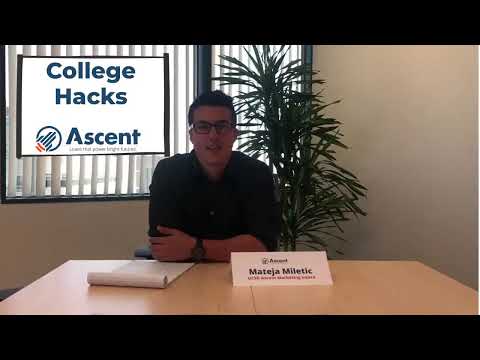 College Hacks with Ascent