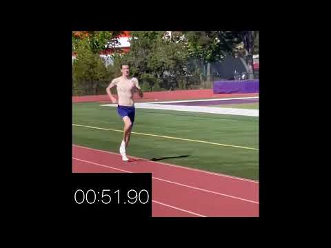1:57 low 800m time trial (7/9/2022)