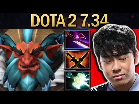 Troll Warlord Dota 2 7.34 Gameplay Ana with SNY