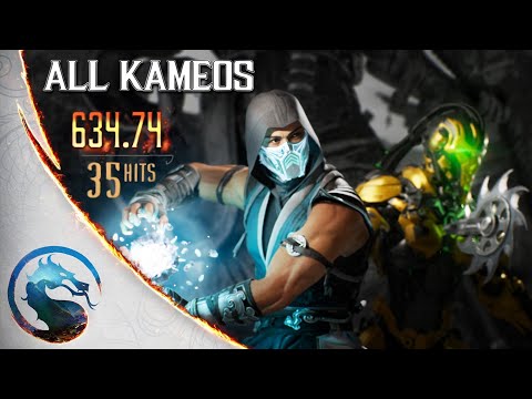 Sub-Zero Combo Guide - MK1 (Every Kameo)