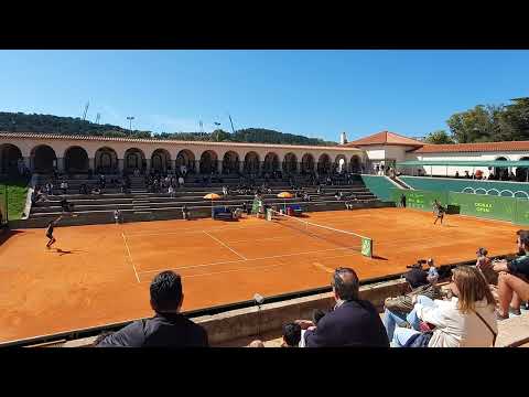 Nuno Borges salva match point vs. Thiago Monteiro — ATP Challenger Oeiras Open I 2022 (01/04/2022)