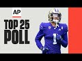 AP Top 25 Poll Released: Louisville sneaking up the ranks, Oregon State break Top 10 | CBS Sports