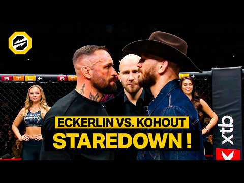 ECKERLIN kehrt zurück! | Staredown gegen KOHOUT! | OKTAGON 83