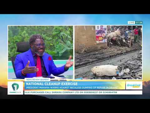 Sanitation Crisis: Dr. Palgrave Says Ghana Must Restore Discipline & Community Values | News Review