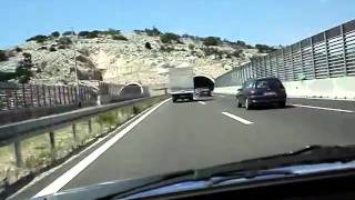 preview picture of video 'Autostrada  Tunel 205m Chorwacja wakacje'