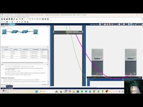 3.4.6 Lab - Configure VLANs and Trunking