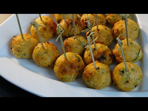 Como hacer bolitas de pescado.