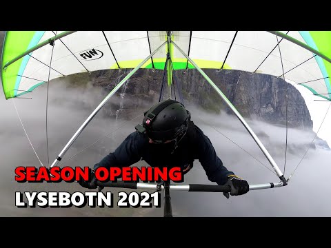 SEASON OPENING LYSEBOTN 2021 #hanggliding
