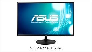 Video thumbnail for Asus VN247H Monitor unboxing and first look by NewsAndReviews