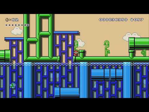 SMC 5-1: PIpe World by Ninja! - Super Mario Maker 2 - No Commentary 1by