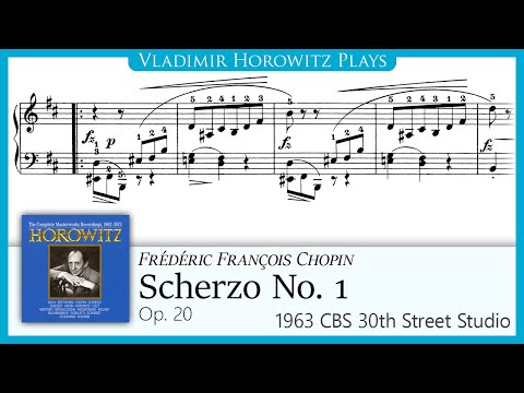 Chopin: Scherzo No. 1, Op. 20 [Horowitz 1963/1975]