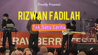 Download lagu Rizwan Fadilah - Tak Satu Cerita LiVE 8 Februari 2026 Nonsan Strawberry Festival Gandaria City mp3