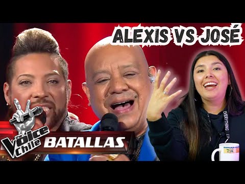 ALEXIS SALINAS VS JOSE MUÑOZ - Vivir así es morir de amor | BATALLAS THE VOICE CHILE | REACCION