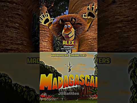 Savage Alex vs Madagascar characters 10K sub special