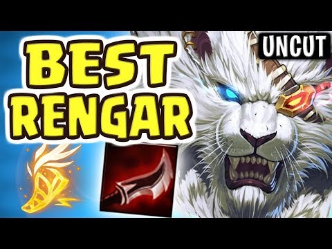 FLAWLESS CHALLENGER RENGAR RAMPAGE!! AD Rengar vs Kayn Jungle | Nightblue3 Full Gameplay