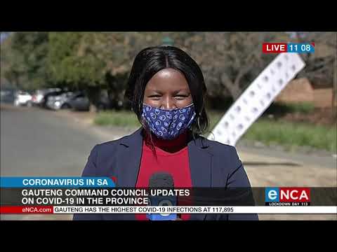 Preview Gauteng Premier David Makhura and his team to give update on COVID 19