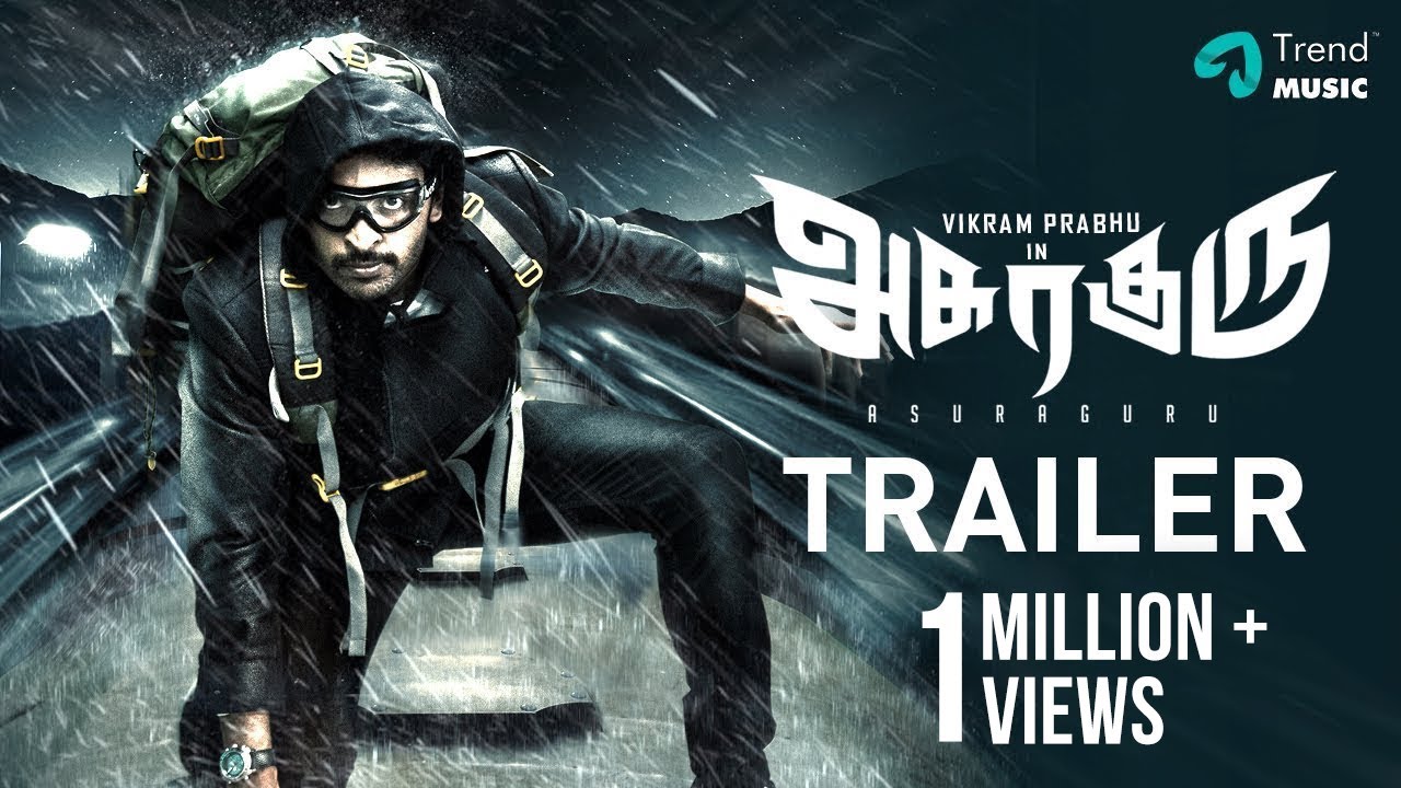 Actor  VikramPrabhu Action Thriller AsuraGuru Trailer 2