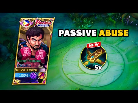 WHEN TOP 1 PAQUITO ABUSING TOO MUCH PASSIVE!!👺(must try) PAQUITO BEST BUILD 2023