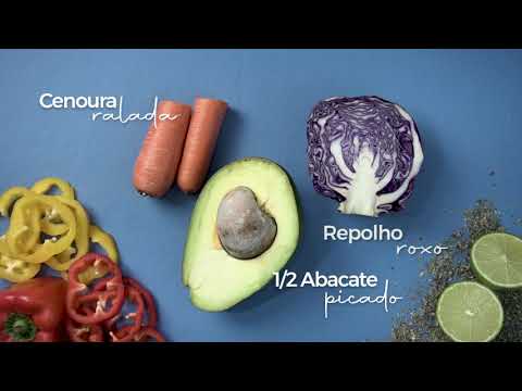 Bowl asiático de salmão com arroz integral