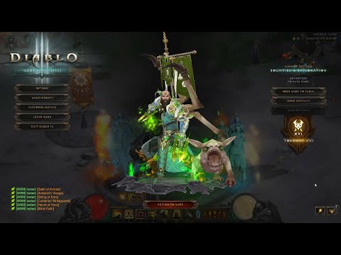 Nephalim Rift T16 Season 20 Monk INNA'S MANTRA wave of light build [test run]