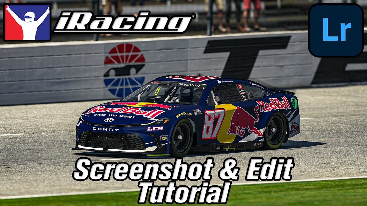 How I Take and Edit Photos On iRacing