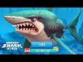 GREAT WHITE All Stats Maxed Hungry Shark World