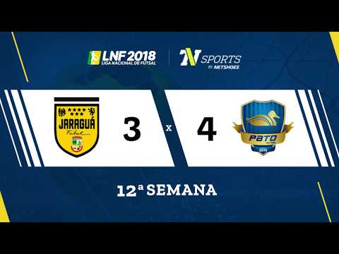 LNF2018 - Jaraguá 3 x 4 Pato - Gols - 12ª Rodada