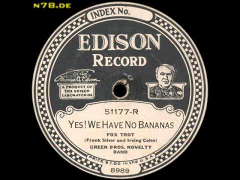 Green Bros.: Yes! We Have No Bananas (1923)