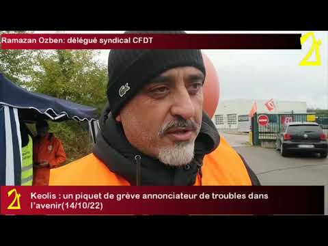 Keolis : un piquet de grève annonciateur de troubles dans l’avenir