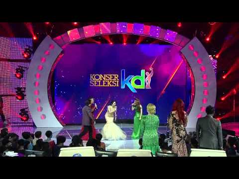 Trio Cecepu (Ayu Ting Ting, Jupe, Zaskia Gotik) " Gadis/Janda " - Konser Seleksi KDI (27/3)