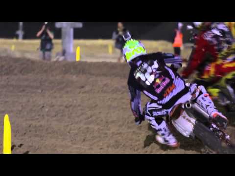 MXGP of Qatar 2013 - Cairoli overtakes Desalle - Motocross