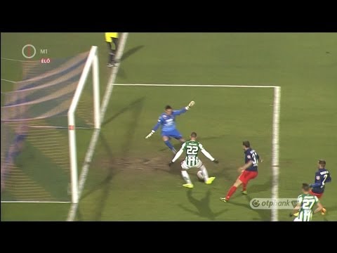 Busai Attila gólja a Videoton FC - Ferencvárosi TC mérkőzésen