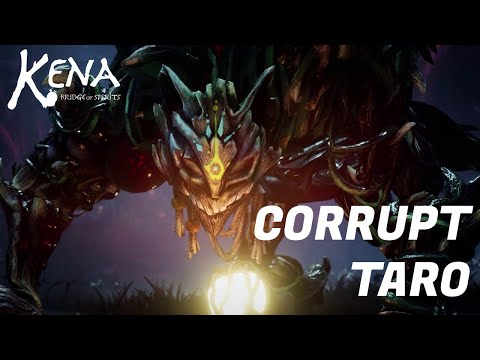 Kena: Bridge Of Spirits Boss Fight - Corrupt Taro Boss [ PC ]