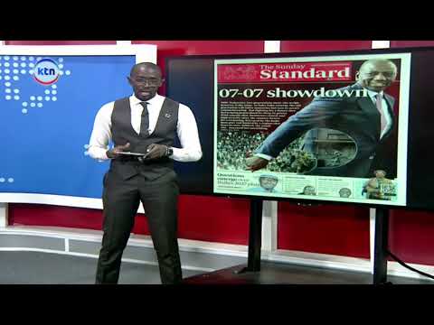 The Sunday Standard: SabaSaba showdown