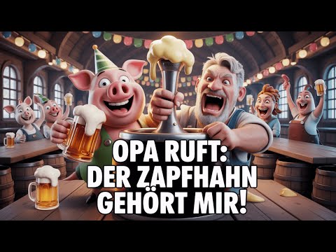 Der Zapfhahn gehört mir – Opa übernimmt die Kneipe 😂🔥