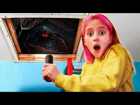 GIORGIA SCOPRE CHE C'È QUALCOSA NELLA NOSTRA SOFFITTA ALLE 3 DI NOTTE!