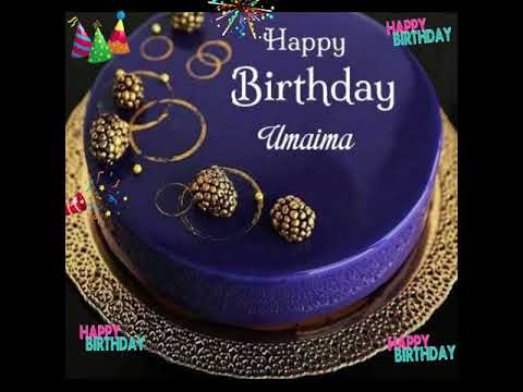 #happy #birthday #Umaima #omaima #birthdaycake #happybirthdaytoyou #birthdaygirl #birthdaystatus🎁🎈🎂